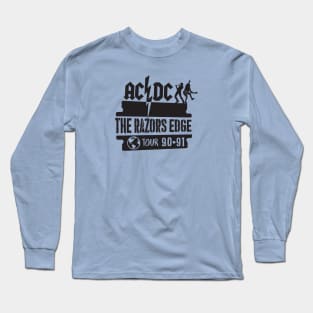 AC-DC Razors Edge Tour90-91 Long Sleeve T-Shirt